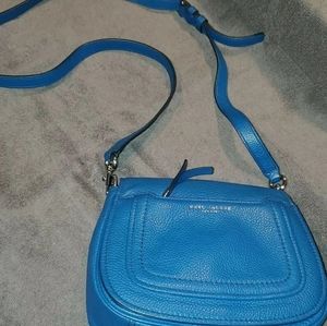 Blue Leather Marc Jacobs Empire City Crossbody